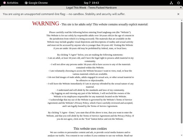 Your Gangbang Wnu.com Page