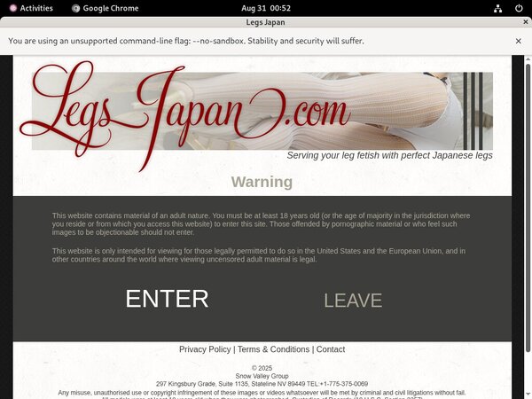 Legsjapan.com Free Trial Option