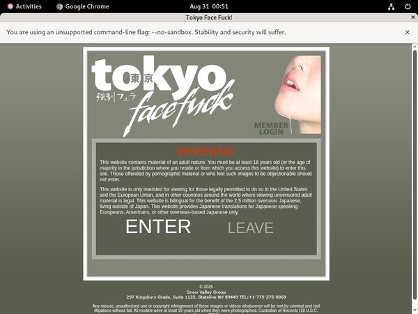 Tokyofacefuck.com Cuentas Gratis