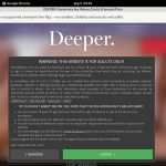 Deeper.com Payment Page