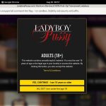 Ladyboypussy.com Free Acc